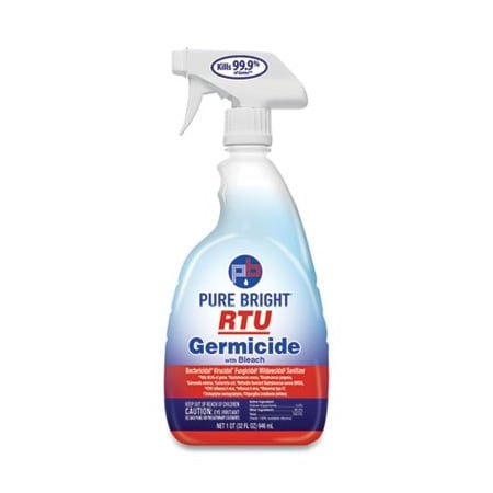 Purebright RTU GERMICIDE WITH BLEACH, FRESH SCENT, 32 OZ SPRAY BOTTLE, 9PK 21598638591